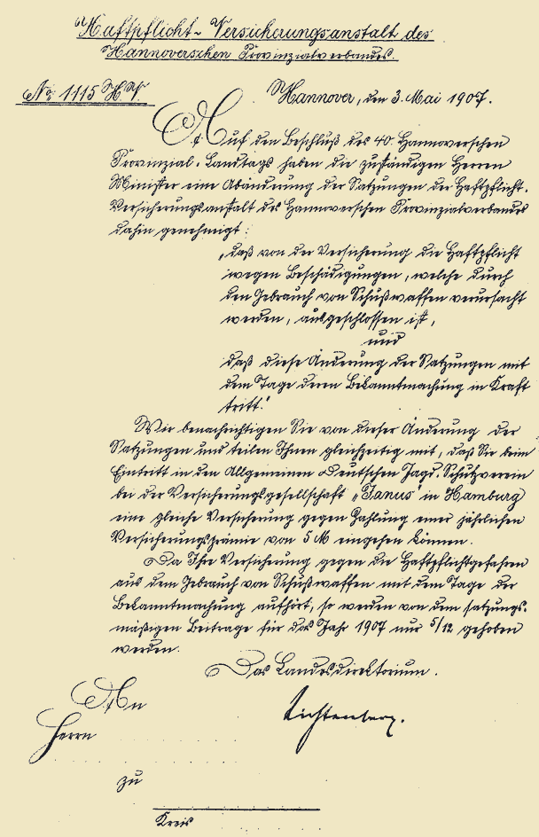 Handschrift - Text